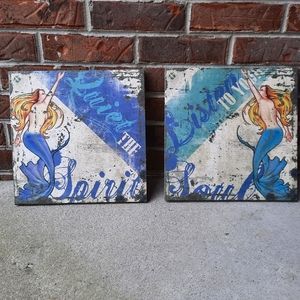 Mermaid Painting Decor Set